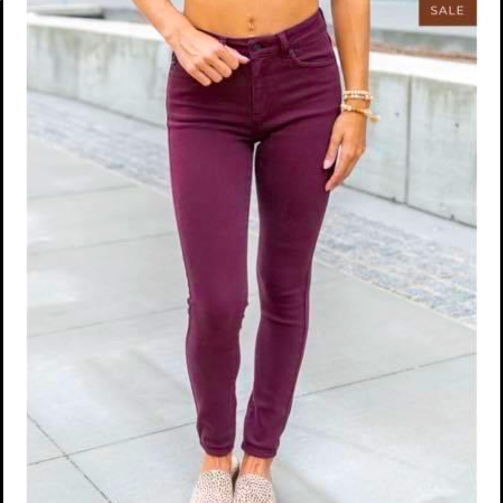 Kancan Burgundy jeans 11/29